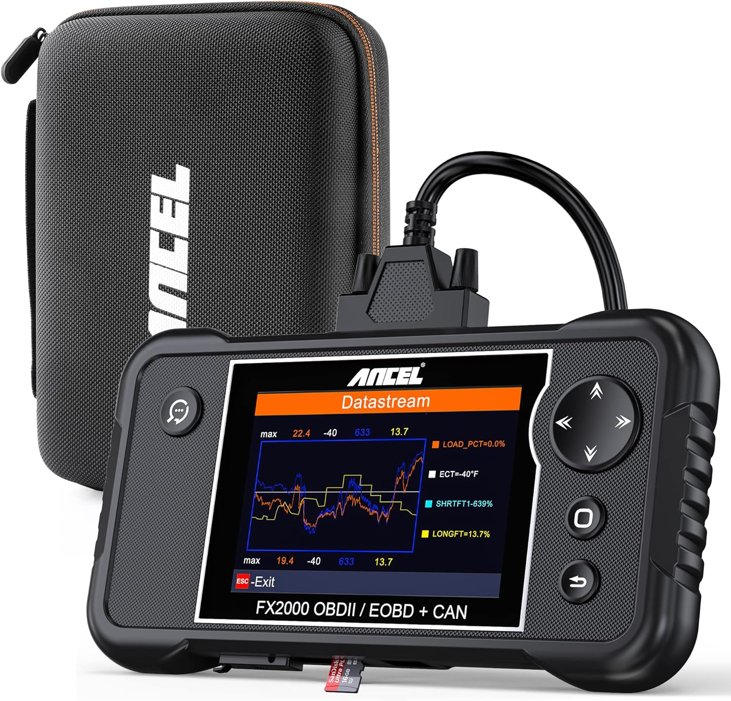 ANCEL FX2000 OBDII/EOBD Car Diagnostic Scanner