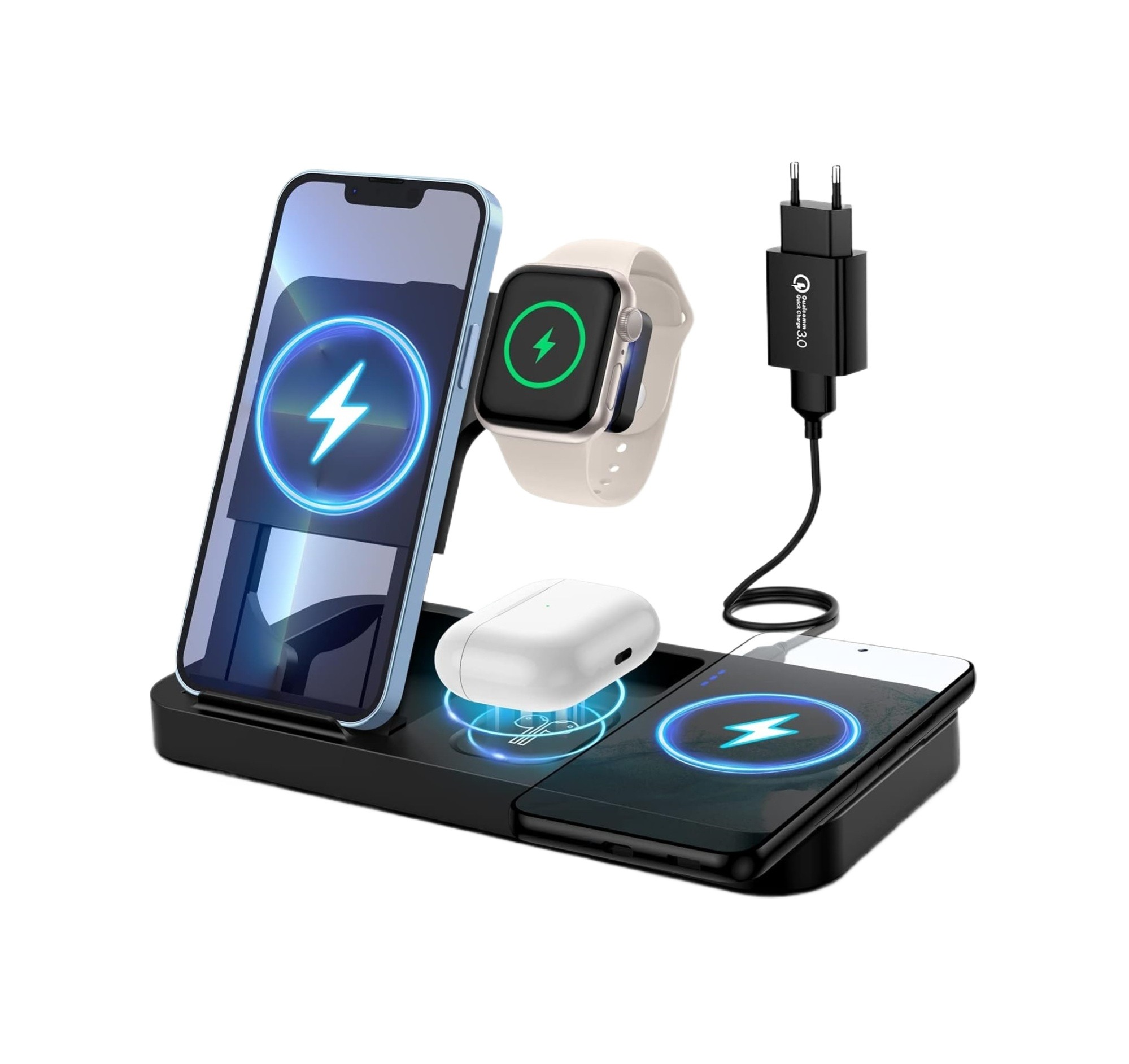 3-in-1 Wireless Charging Station