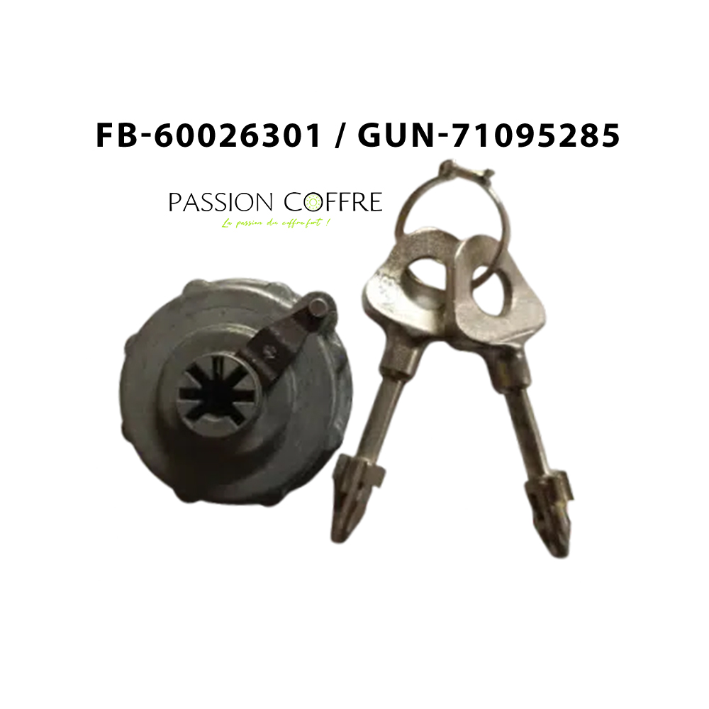 Serrure à Pompe M3B Reconditionnée