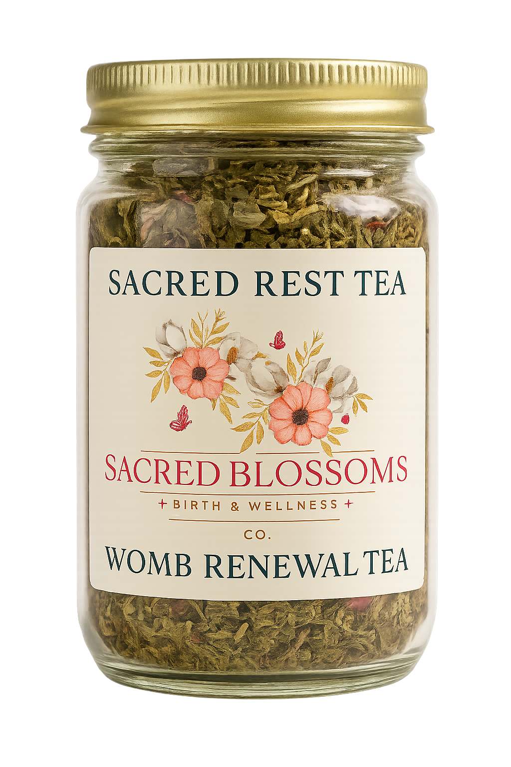 Womb Renewal Tea • Uterine Toning Tea • Hormonal Balance • Vaginal Birth Recovery • Womb Wellness