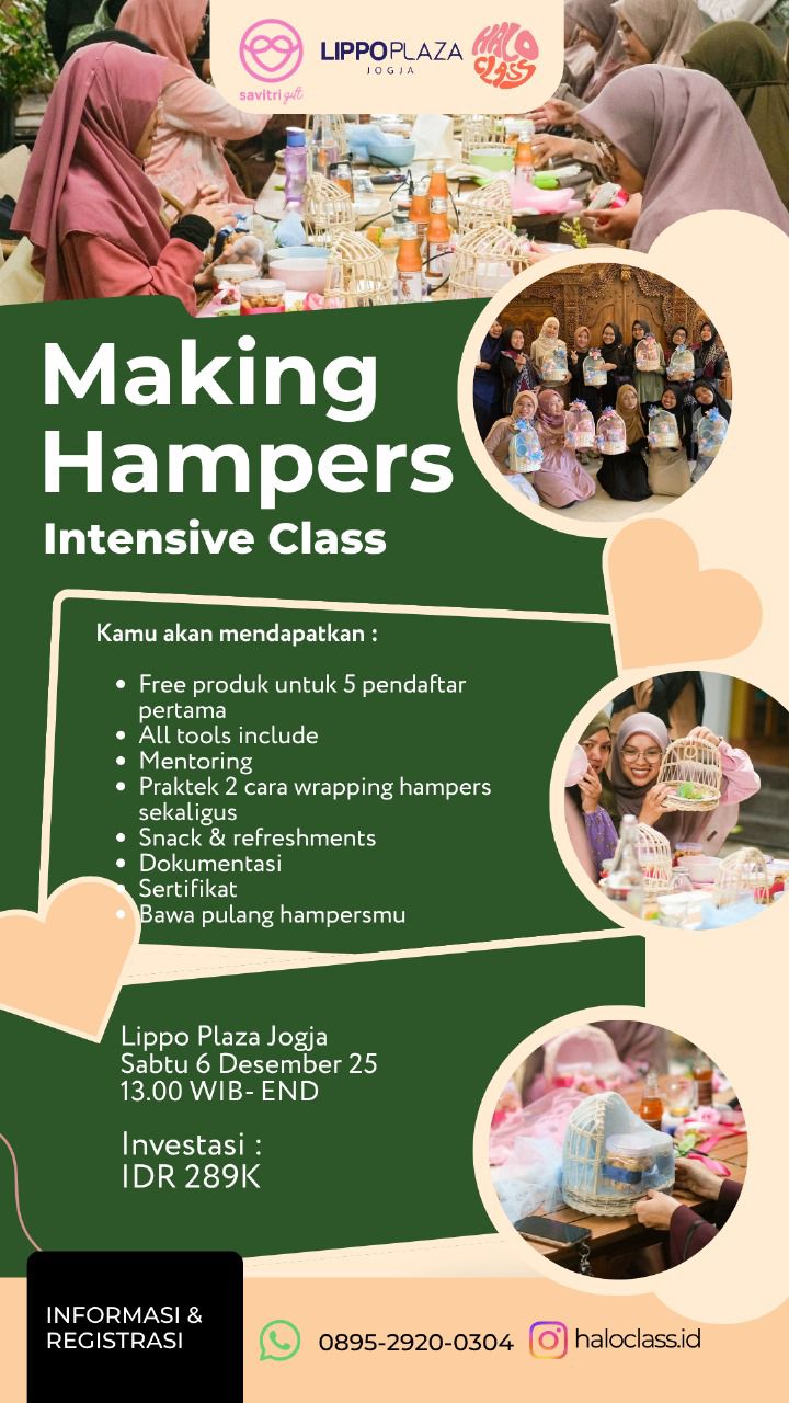 Intensive Hampers Class