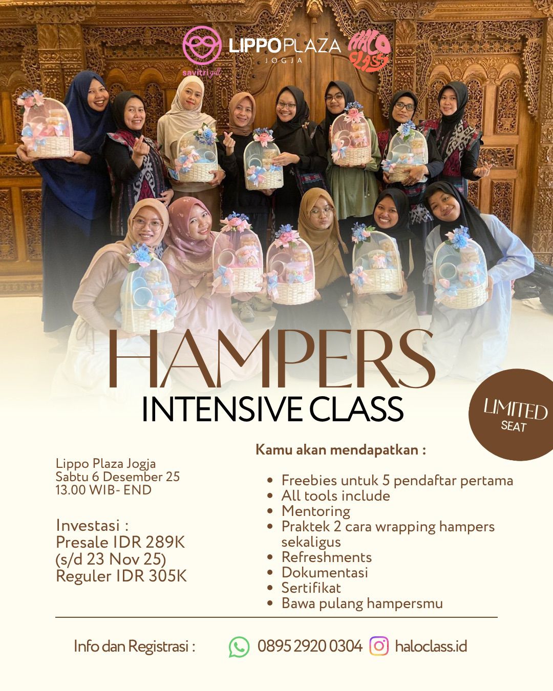 Intensive Hampers Class