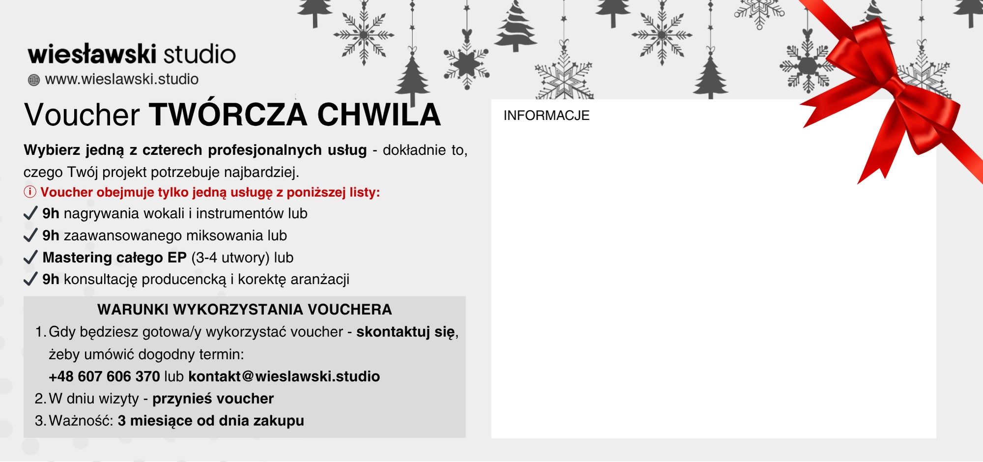 Voucher Twórcza Chwila
