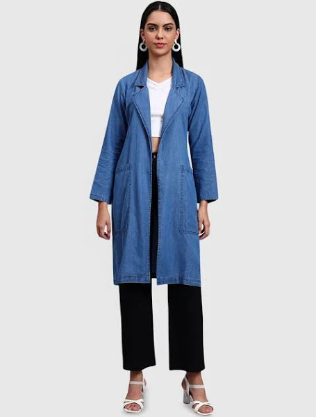 Denim Longline Jacket