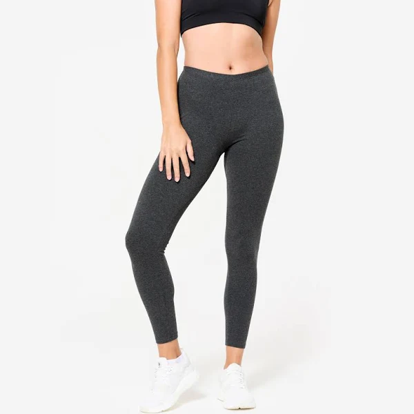 High-Waisted Charcoal Leggings