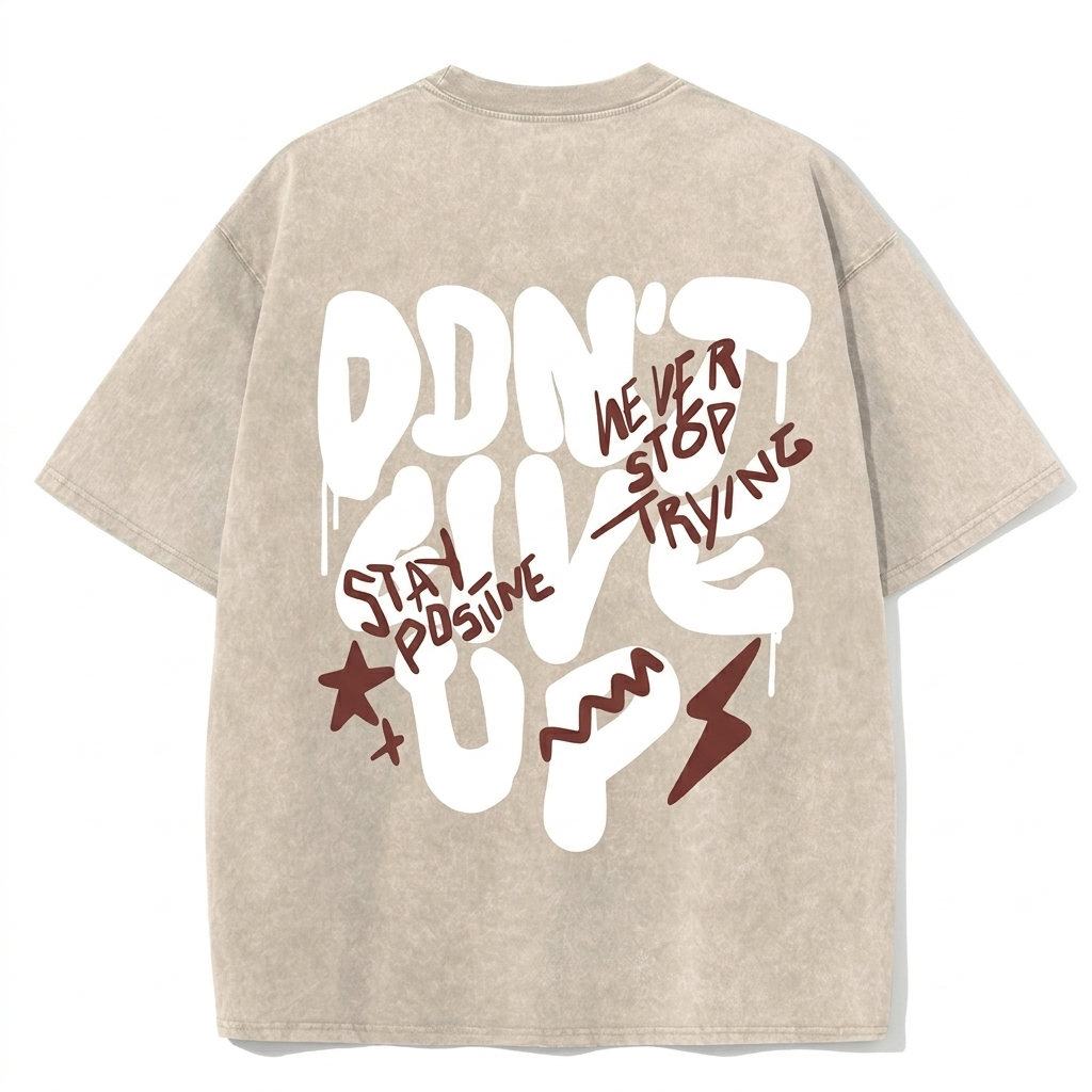 Motivational Oversized Tee