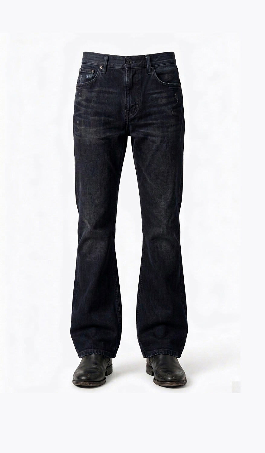 Charcoal Grey Bootcut Jeans