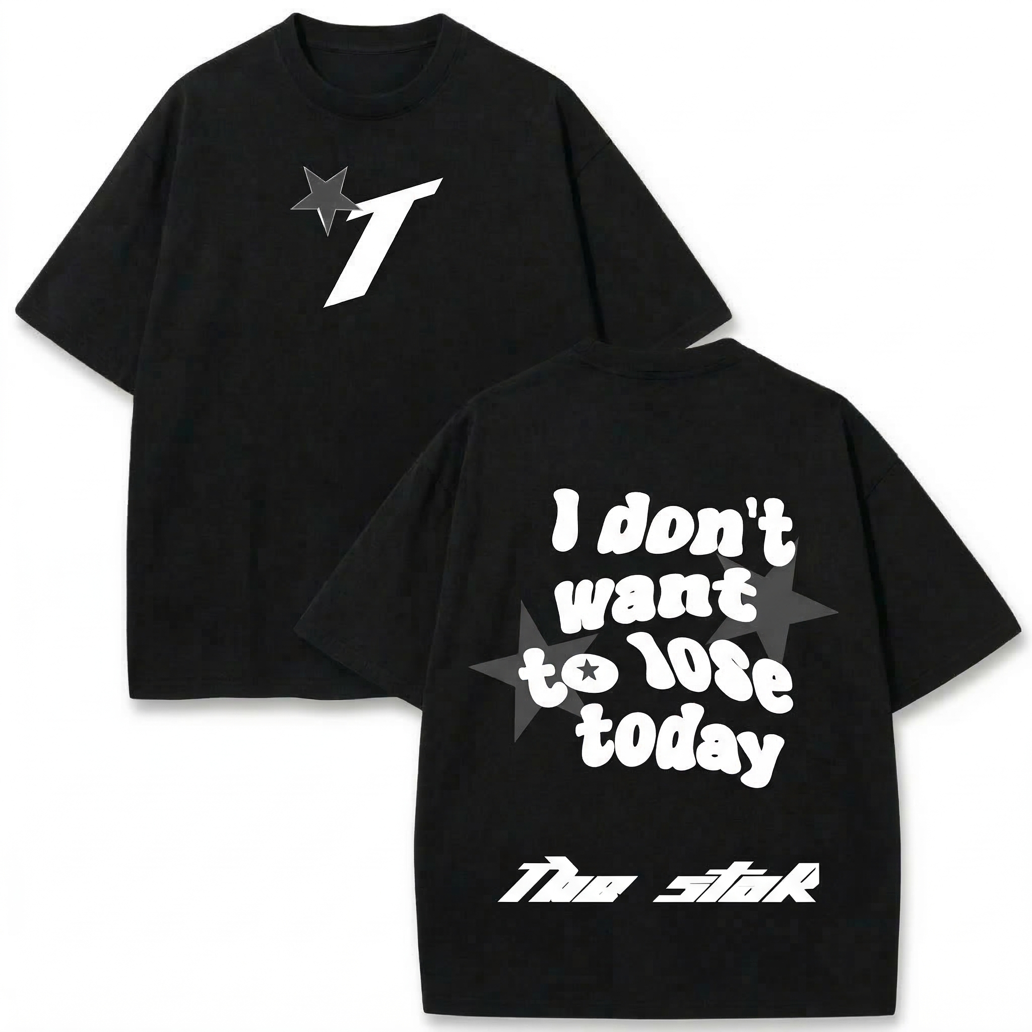 Y2K Starburst Oversizsed Tee