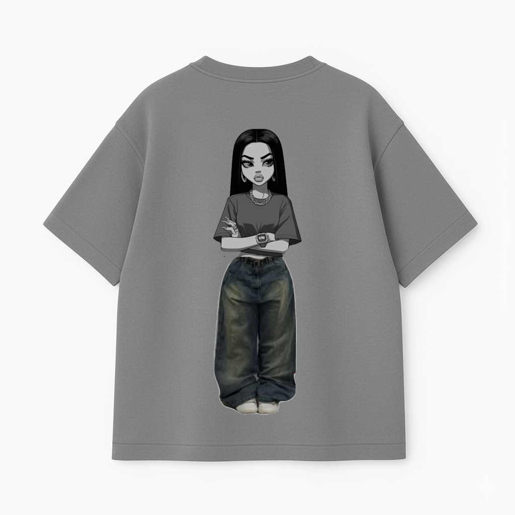 Rebel Star Oversized Tee