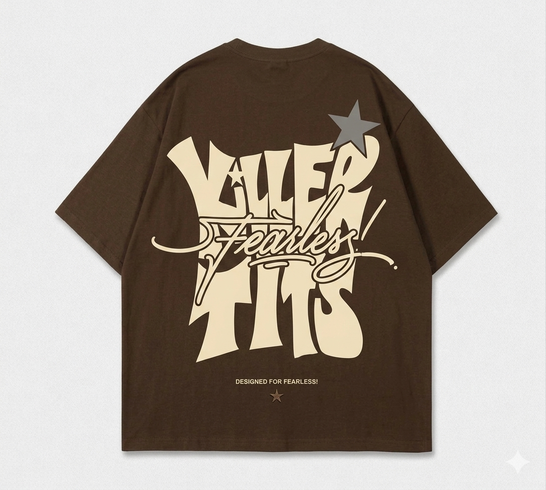 Valler Fearless Oversized Tee