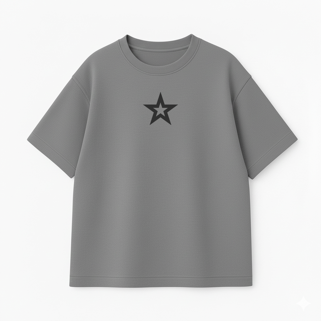 Rebel Star Oversized Tee