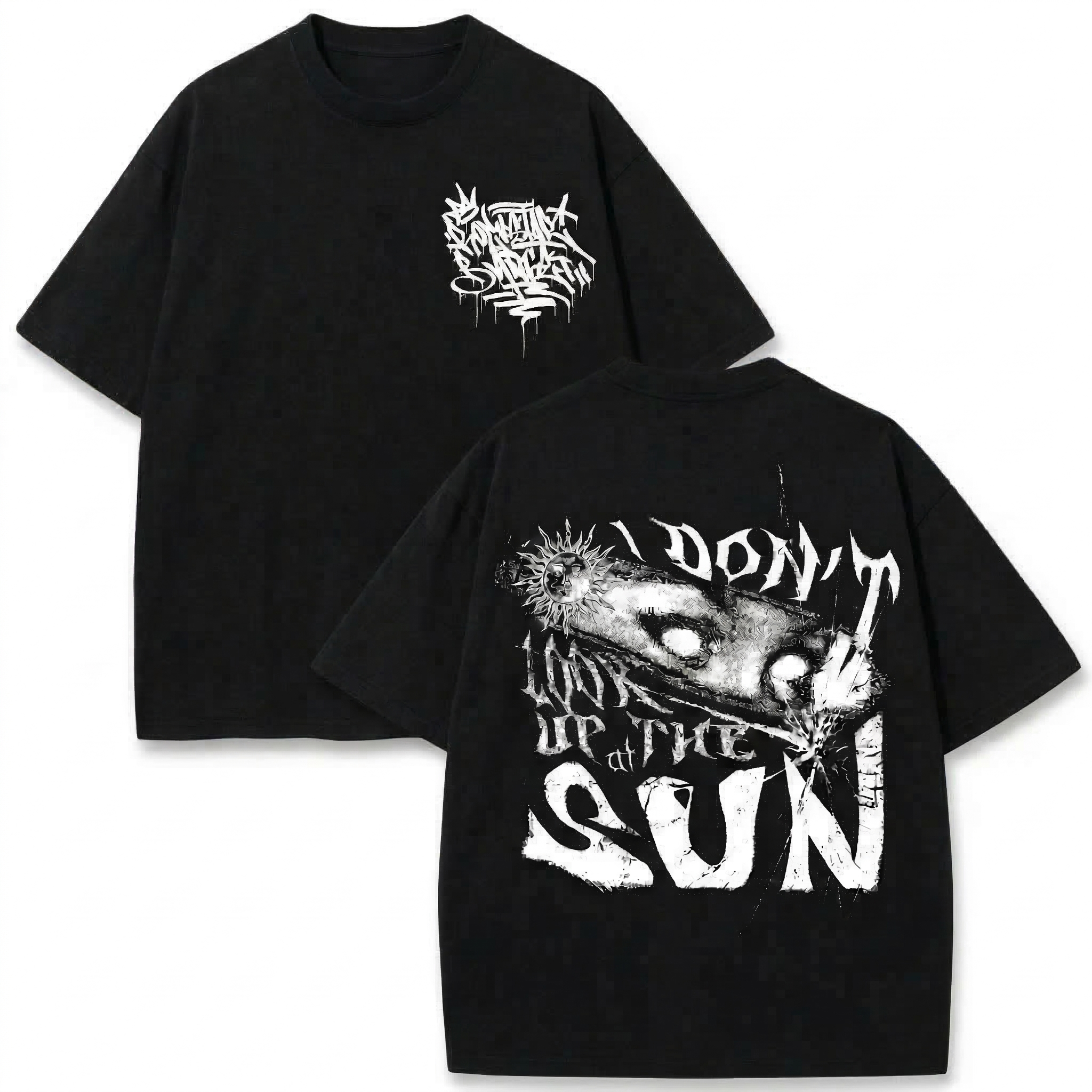 Ocular Grunge Oversized Tee