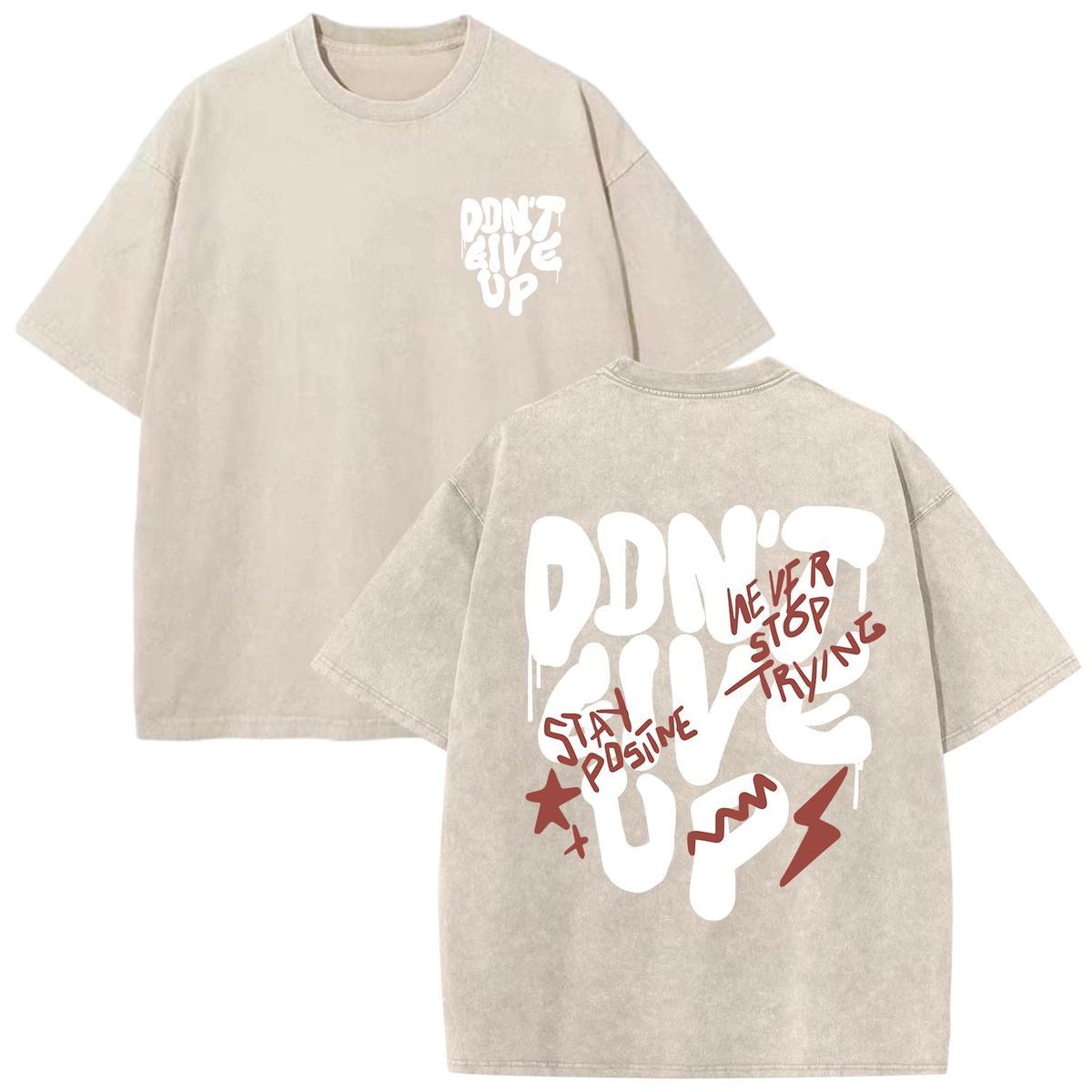 Motivational Oversized Tee