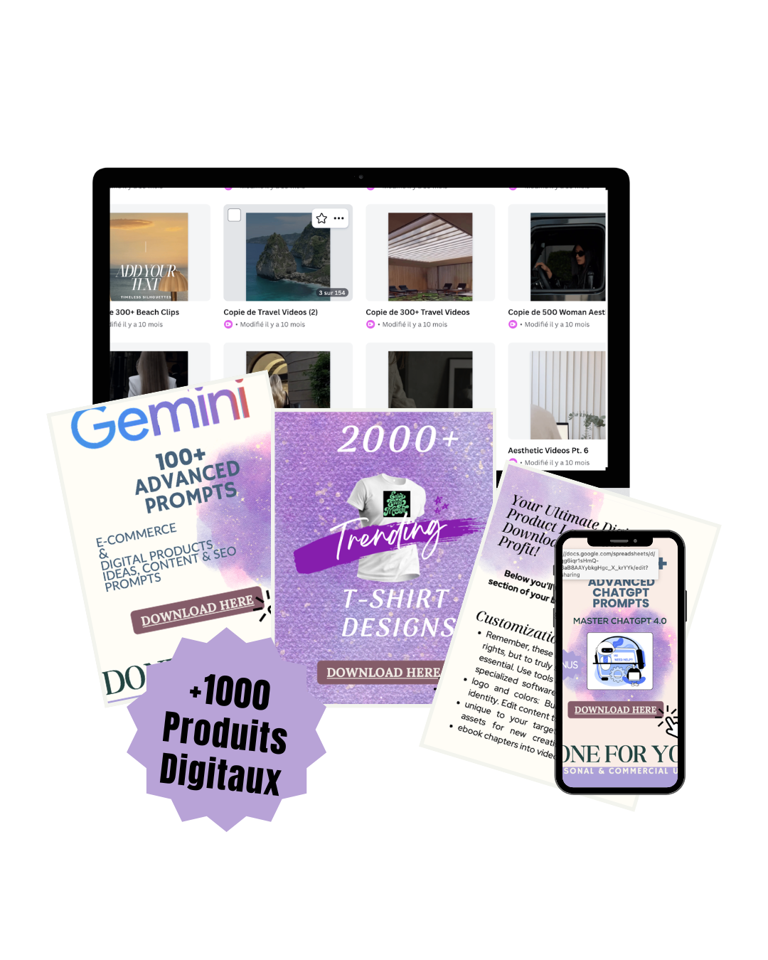Pack Ultime de Produits Digitaux