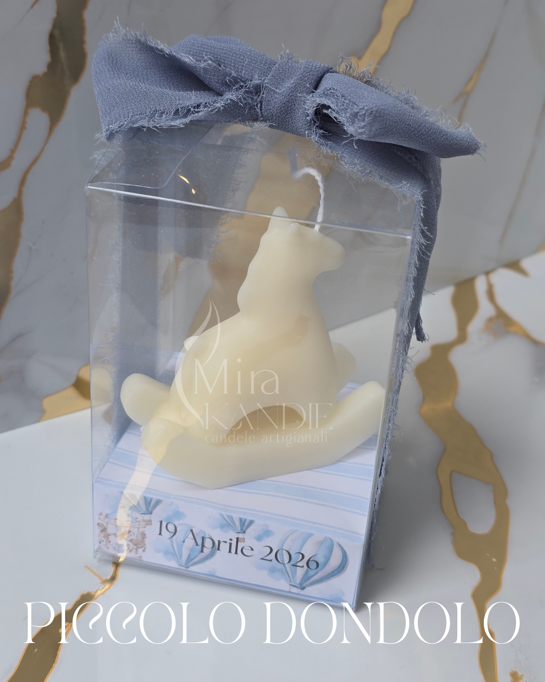 Piccolo Dondolo – Candela Bomboniera 
