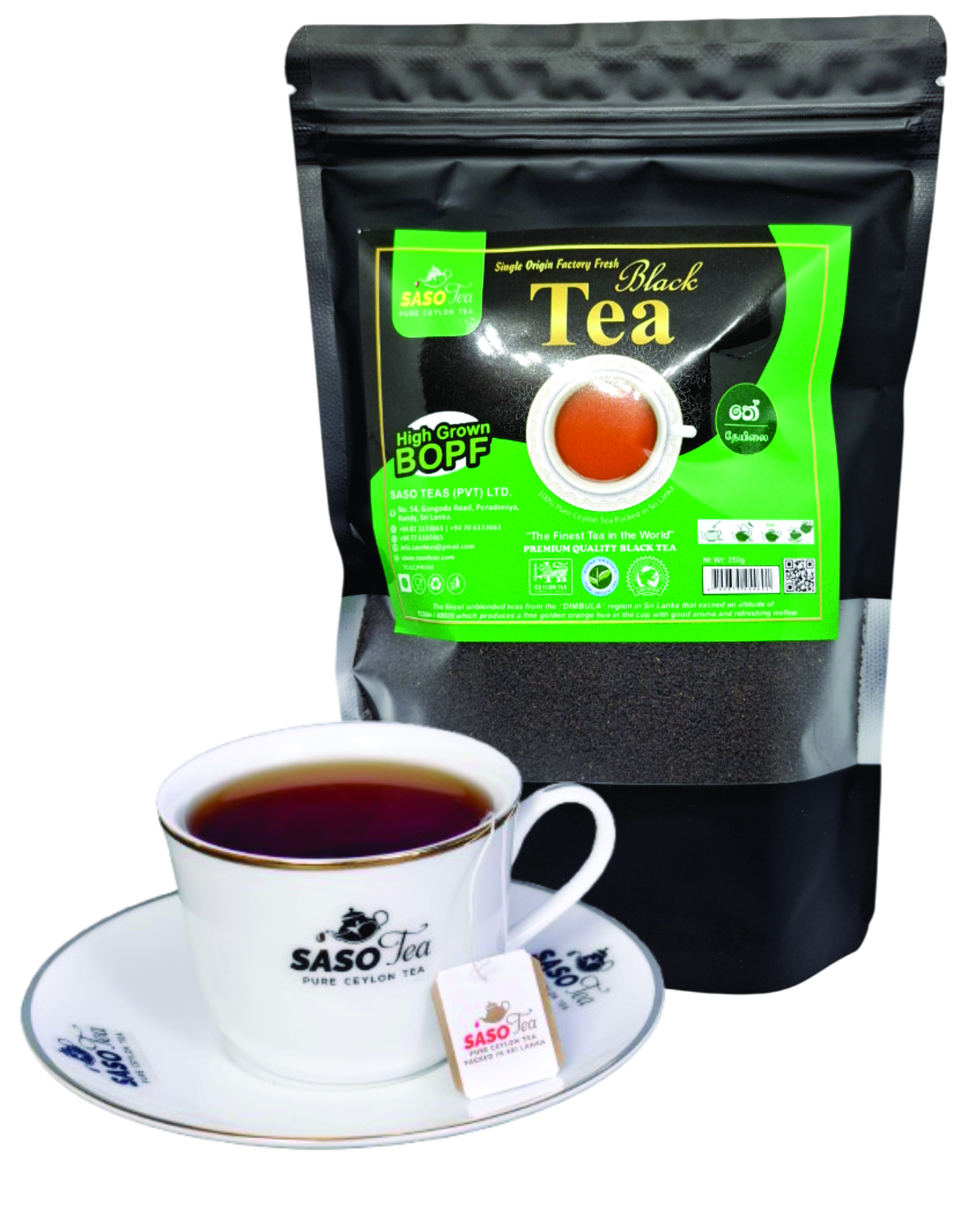 SASO Factory Fresh Black Tea - BOPF