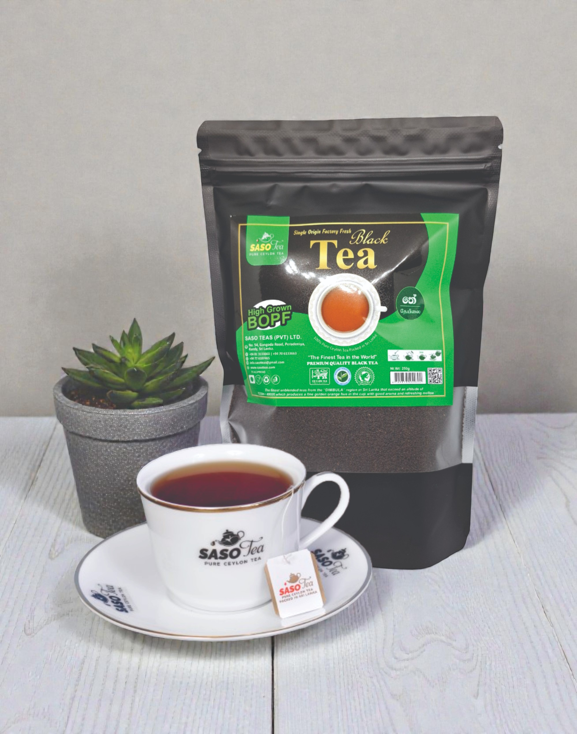 SASO Factory Fresh Black Tea - BOPF