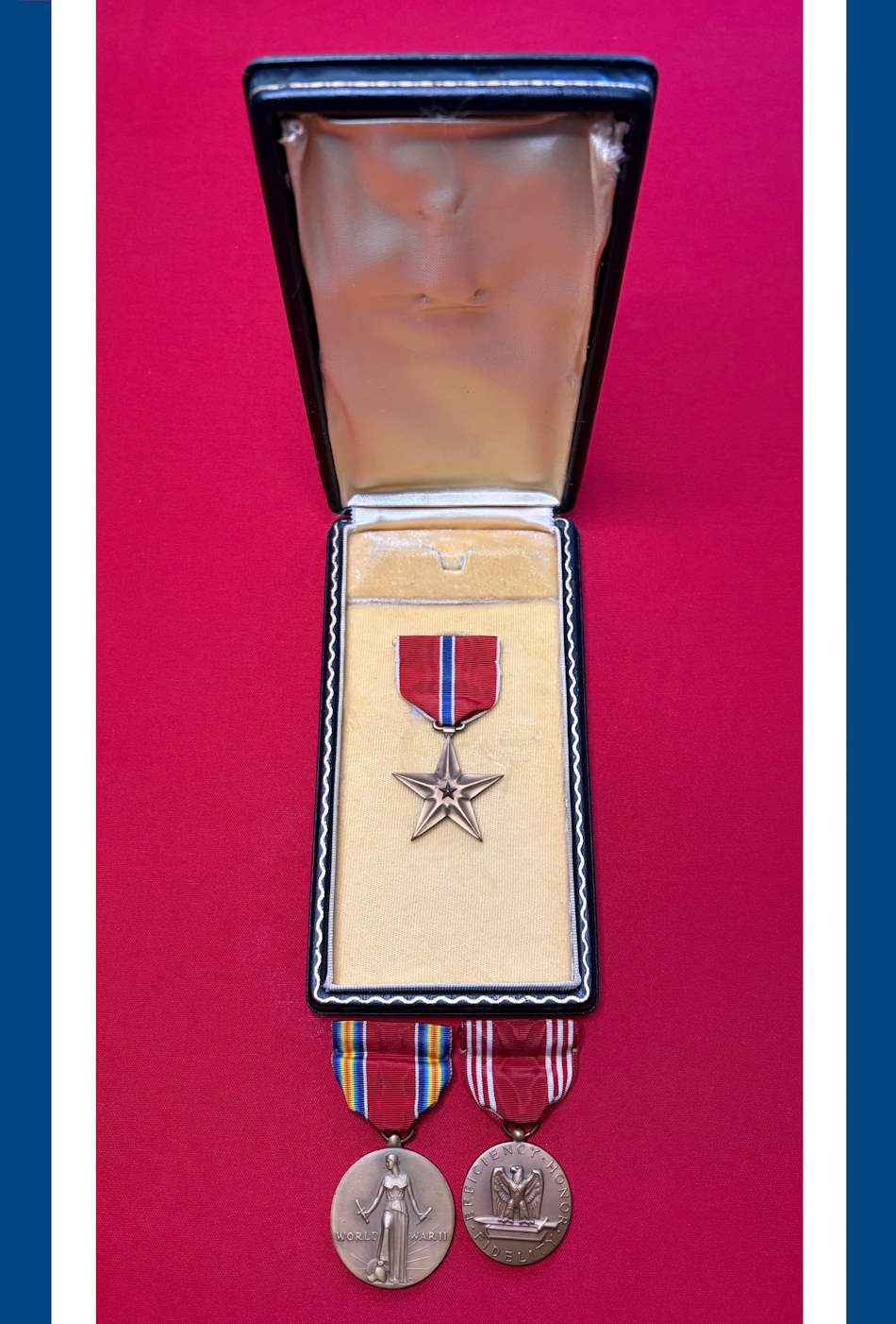 WW2 Rifleman. Armored Infantry. WIA Normandy. Medals & Researched Hardcover.