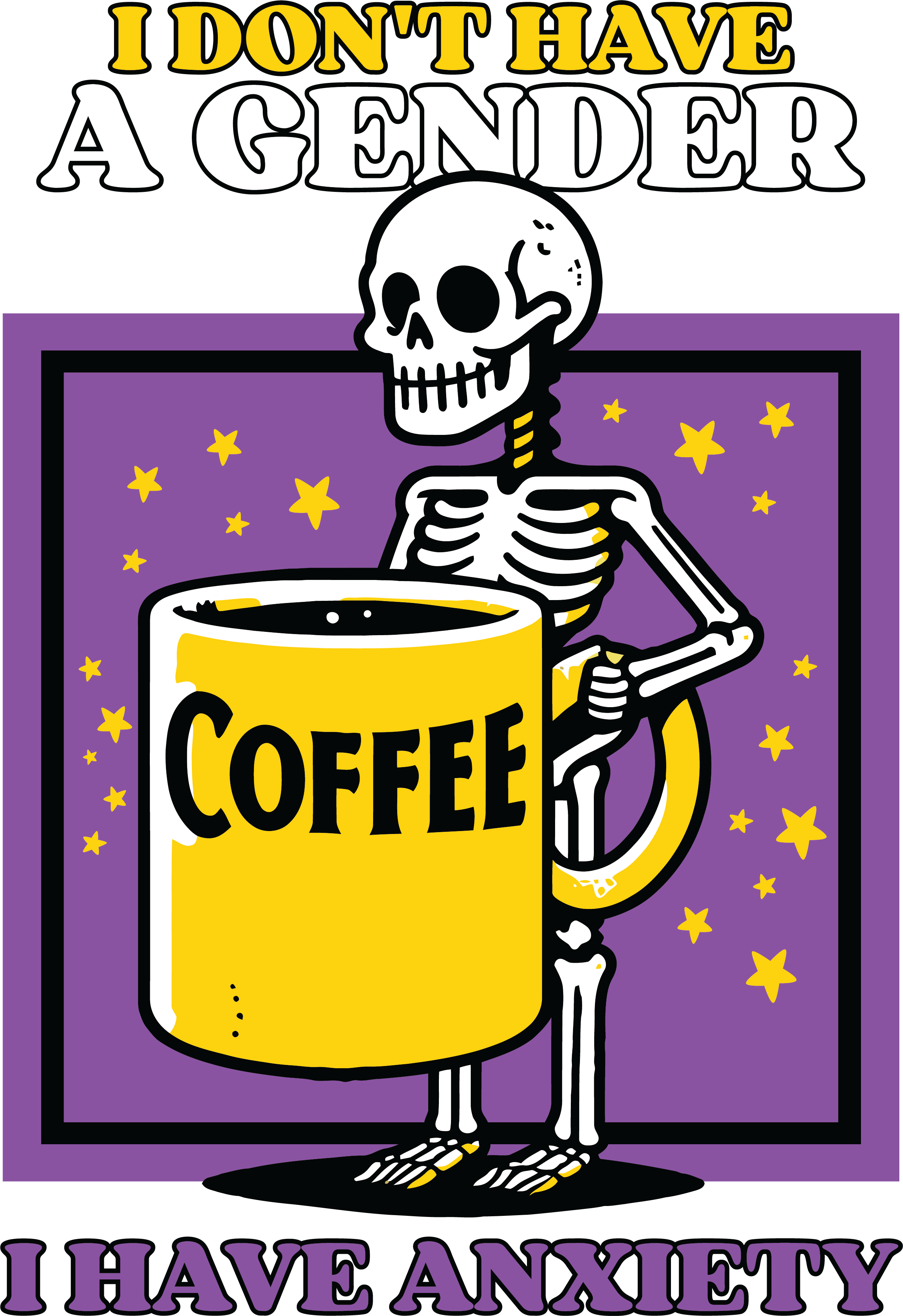 Cute Anxiety SVG Bundle