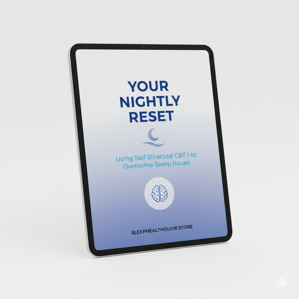 Your Nightly Reset: Using Self-Directed CBT-I to Overcome Sleep Issues