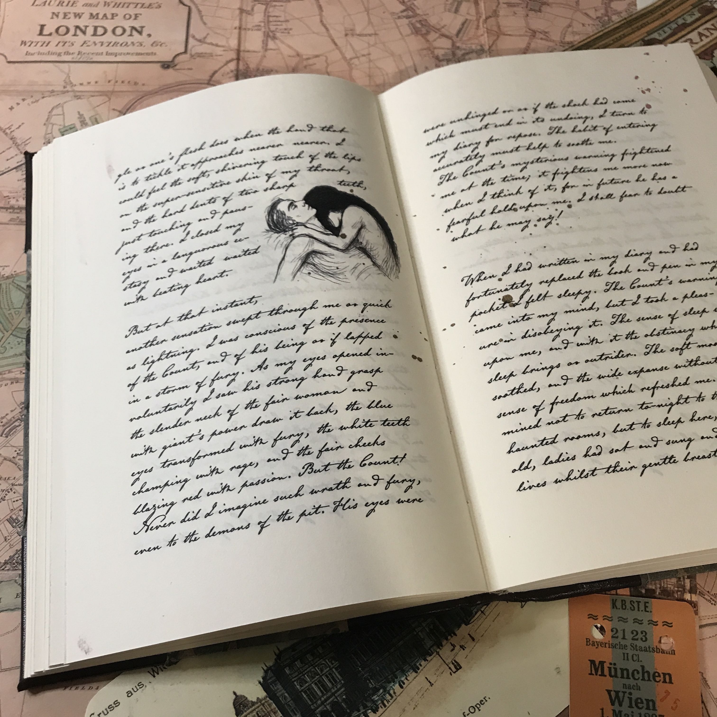 Jonathan Harker’s Diary – Handmade - Leather 