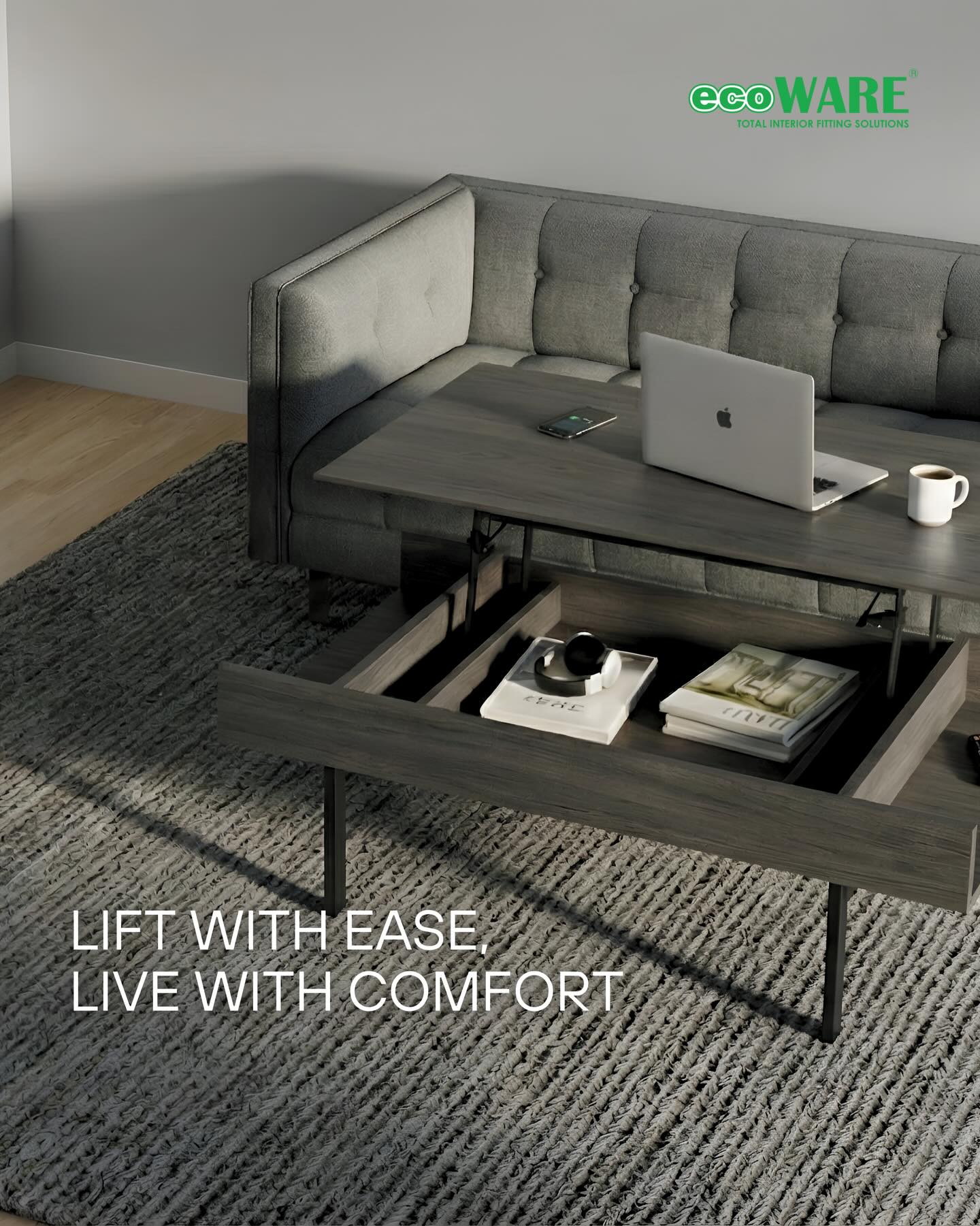 ECOWARE - TABLE LIFT UP TOP STAY