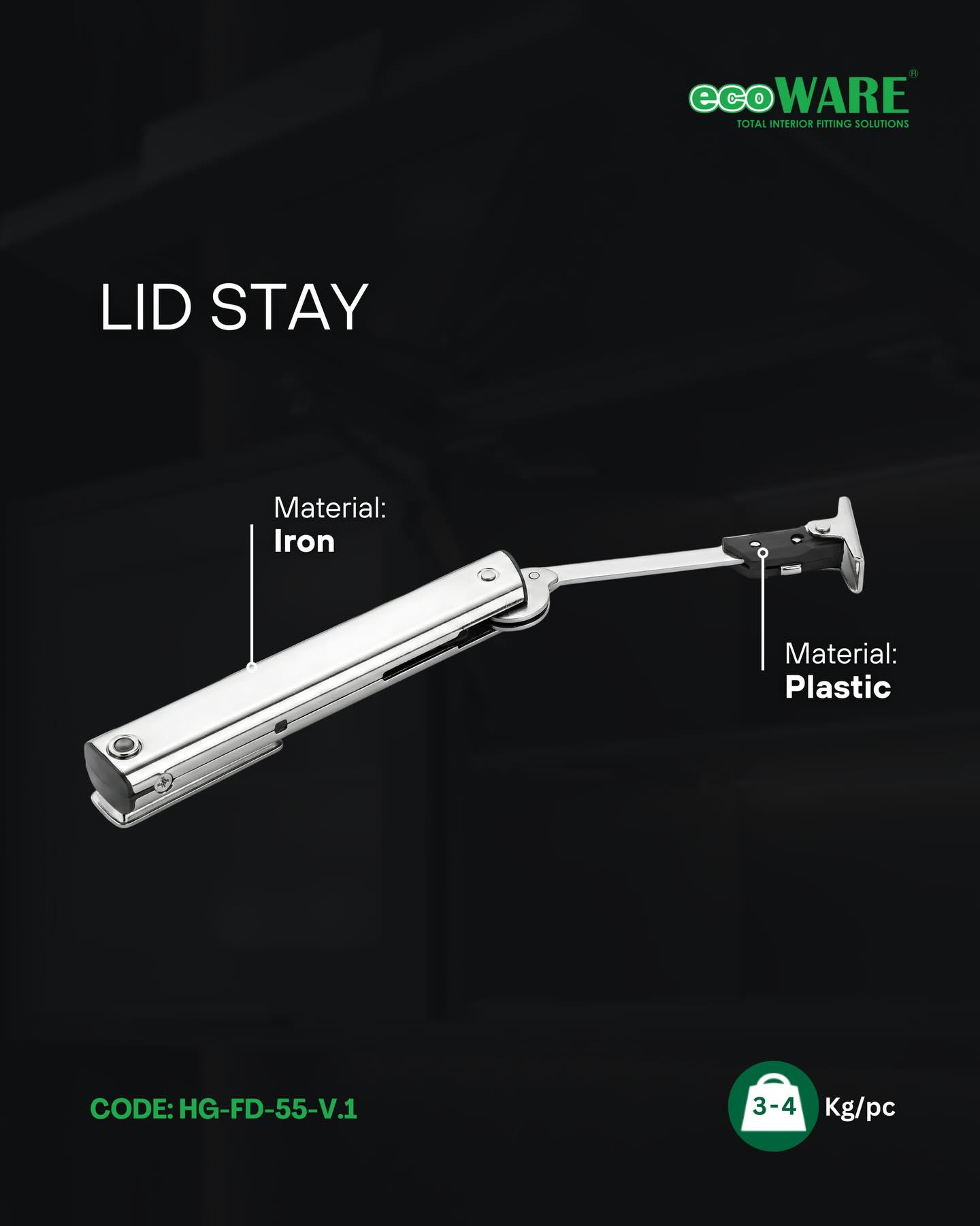 ECOWARE - LID STAY / PENAHAN LEMARI