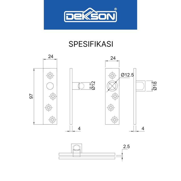 DEKKSON - ENGSEL PIVOT ESS PV 001 SUS 304