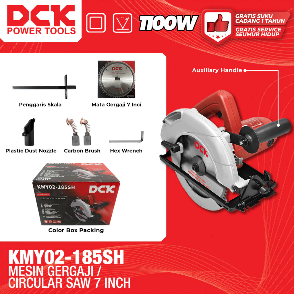 DCK - MESIN CIRCLE (CIRCULAR SAW) KMY02 185SH