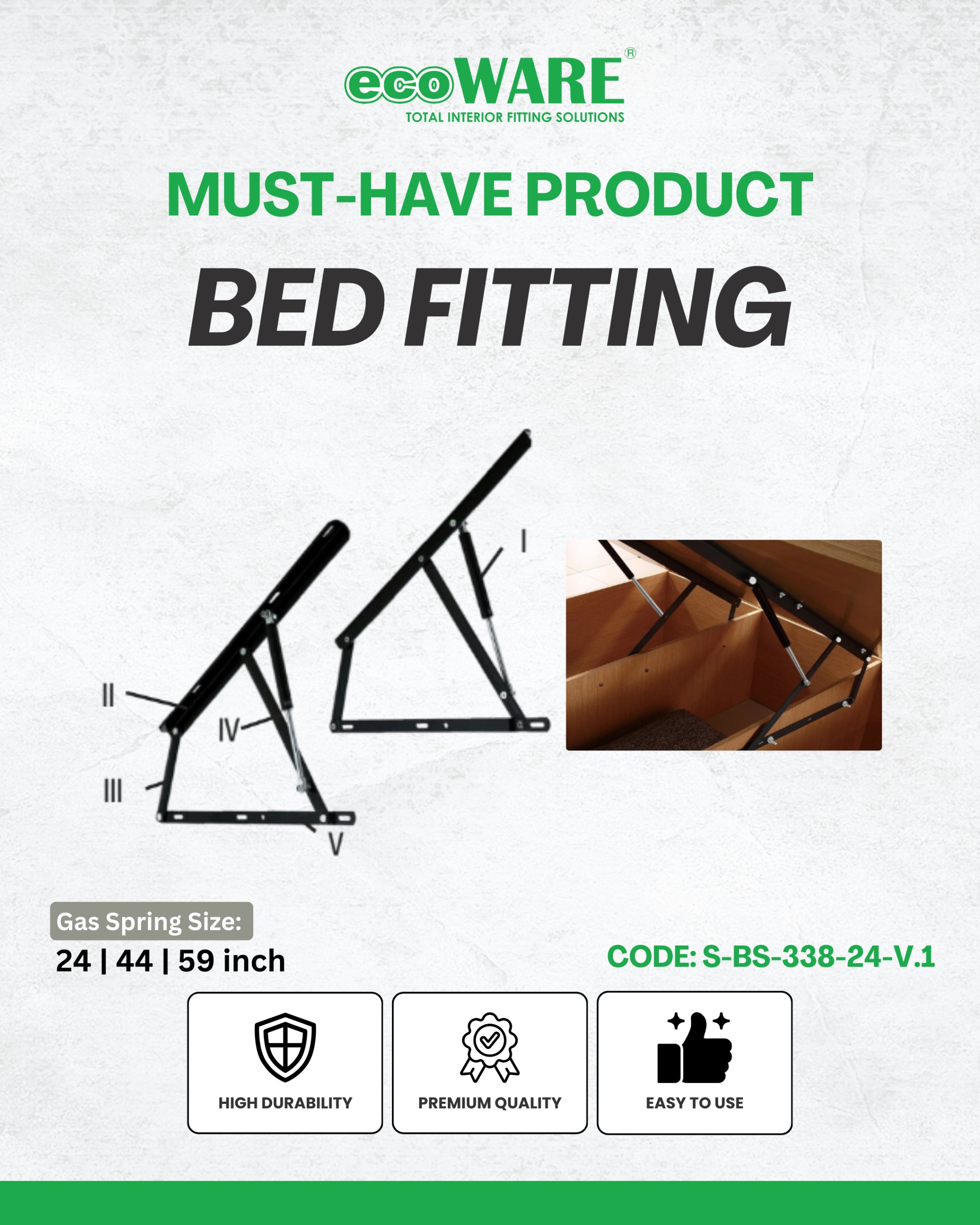 ECOWARE - BED FITTING