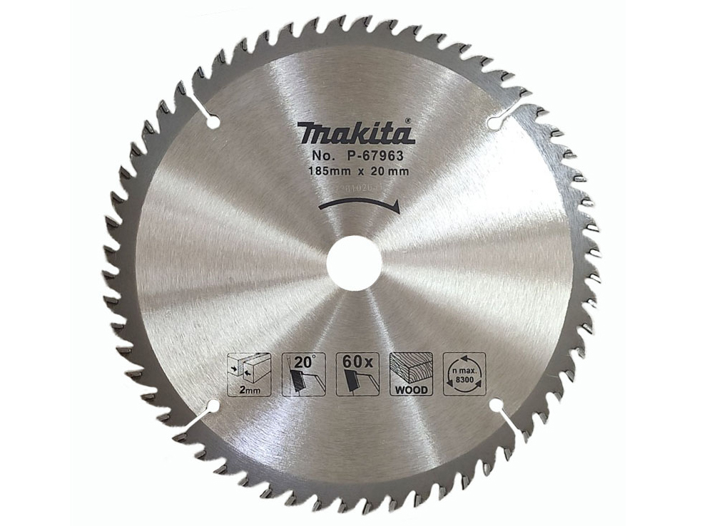 MAKITA - MATA CIRCLE KAYU P-67963 7" X 60T