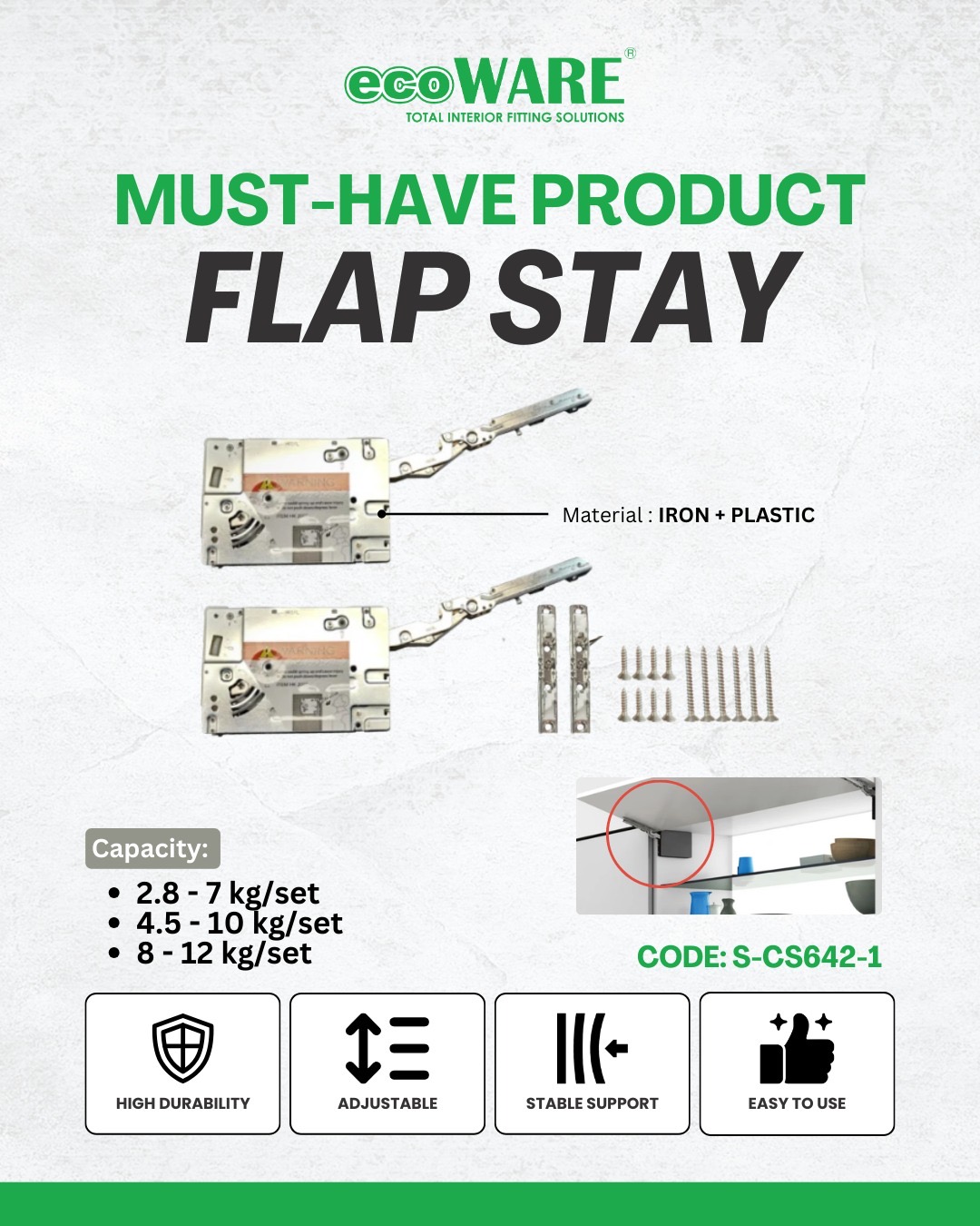 ECOWARE - FLAP STAY SLOWMOTION