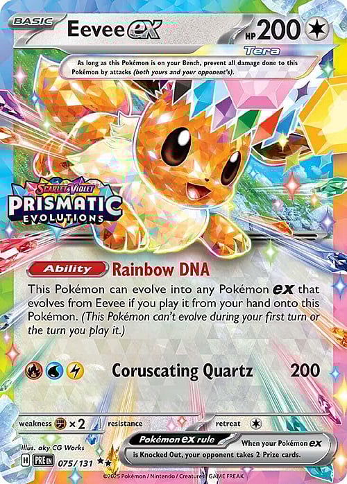 Eevee ex PRE075 Stamped (Sealed)