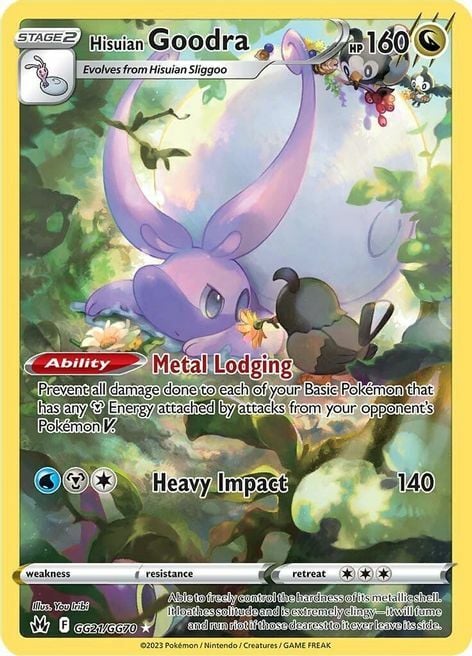 Goodra di Hisui CRZ GG21