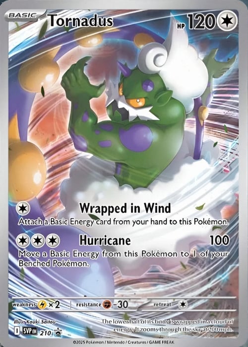 Tornadus SVP210 (NON SEALED)