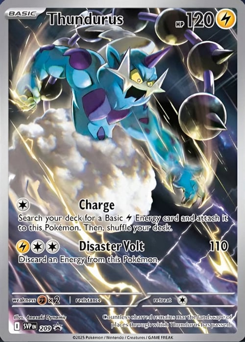 Thundurus SVP209 (NON SEALED)