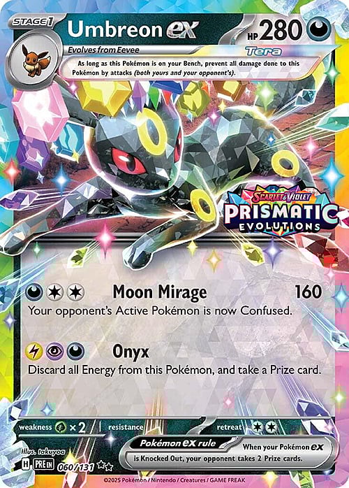 Umbreon ex PRE060 Stamped (NO sealed)
