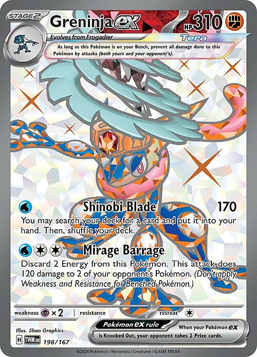 Greninja ex TWM198