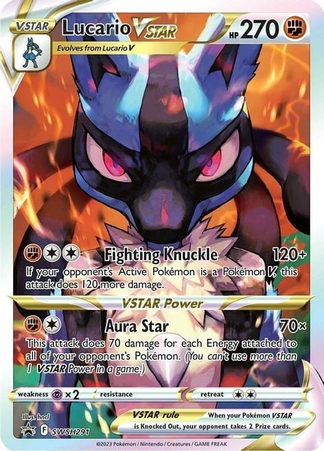 Lucario V Astro SWSH291 (SEALED)
