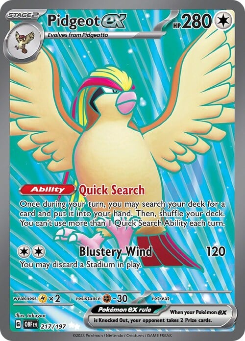 Pidgeot OBF217