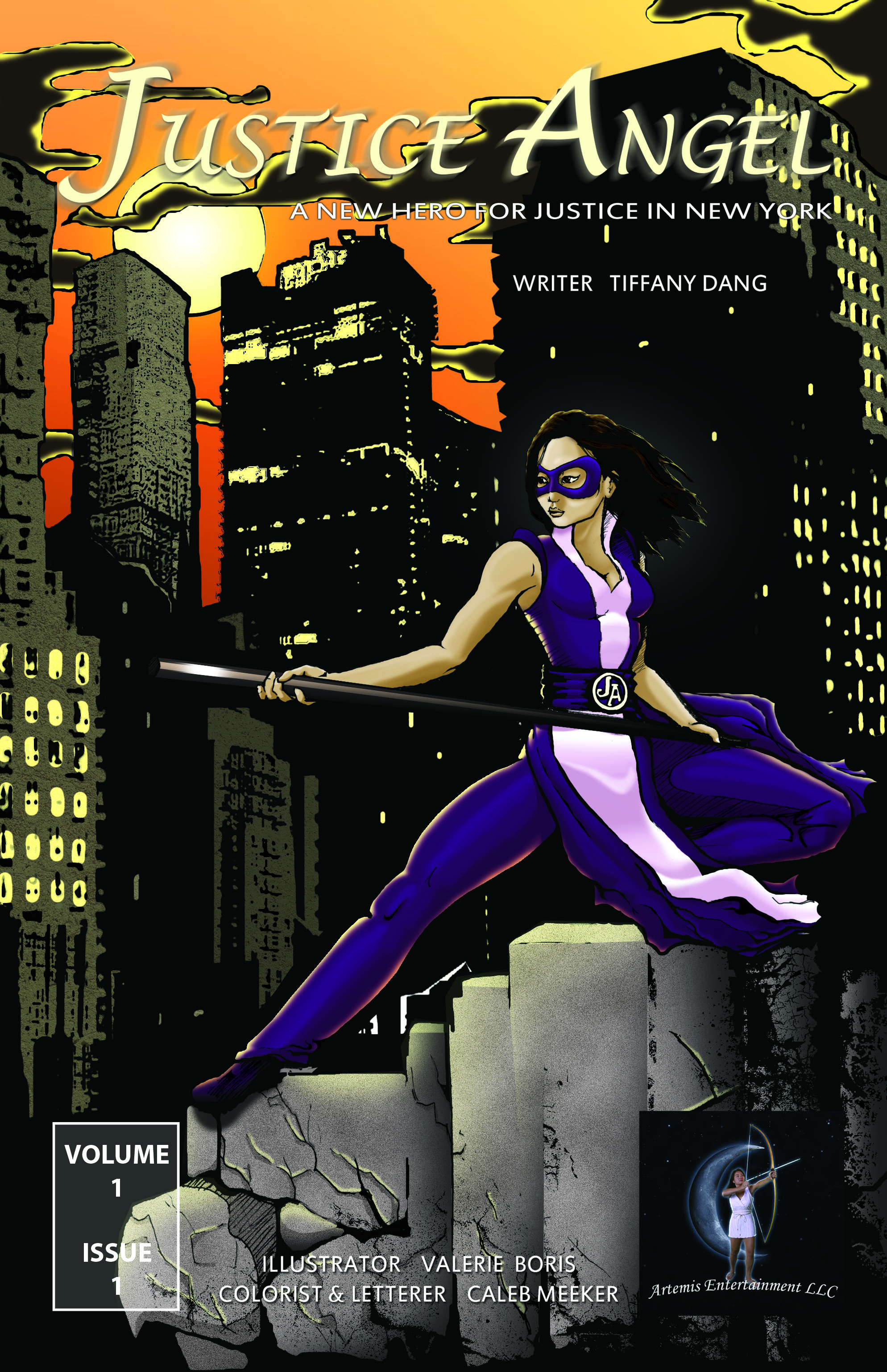 Justice Angel Comic V1-I1