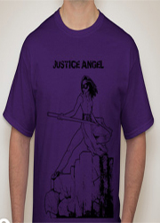 Justice Angel Purple T-Shirt