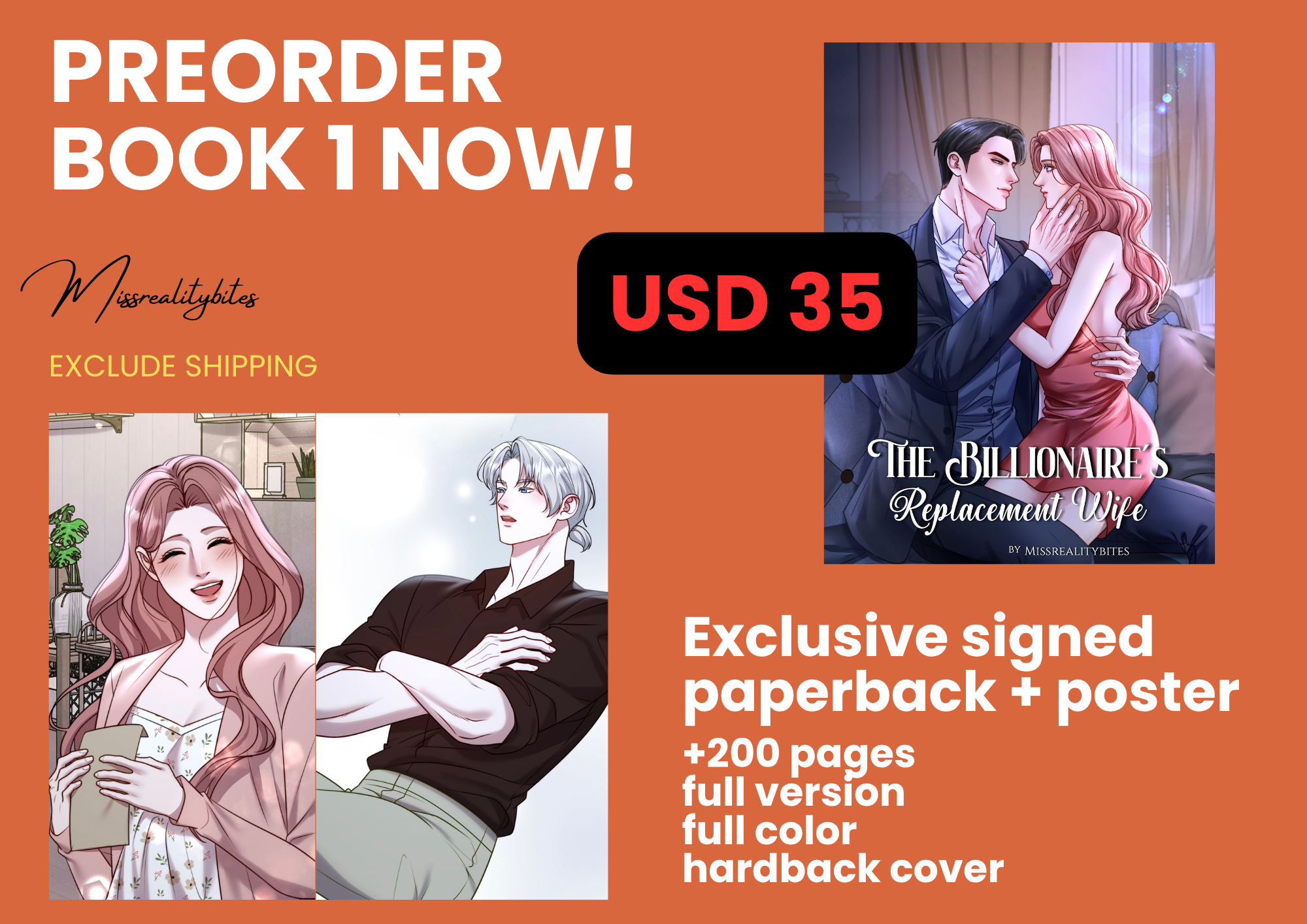 TBRW Signed Hardcover Book & Poster