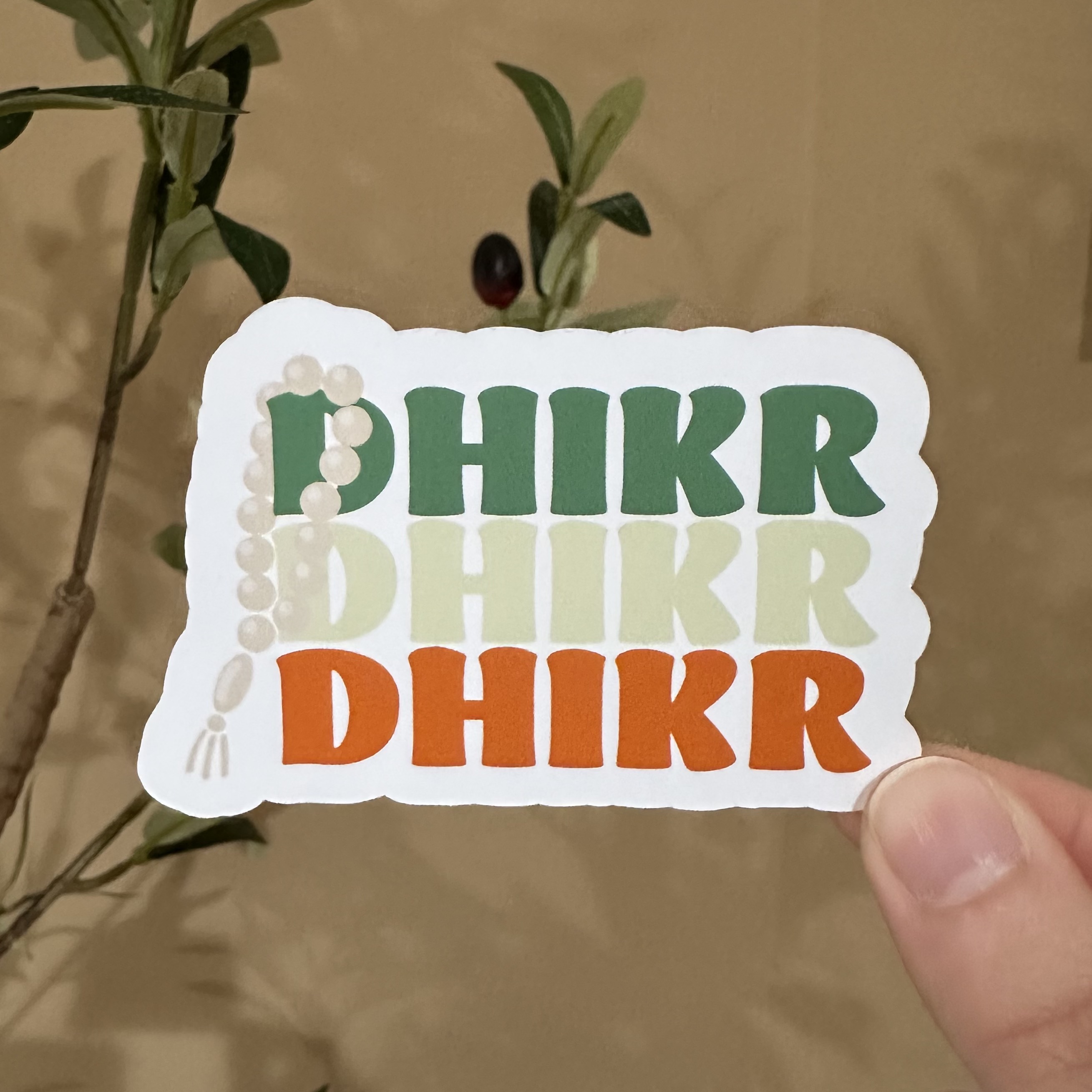 Dhikr Sticker