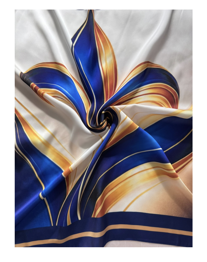 Heritage Scarf - Royal Lily