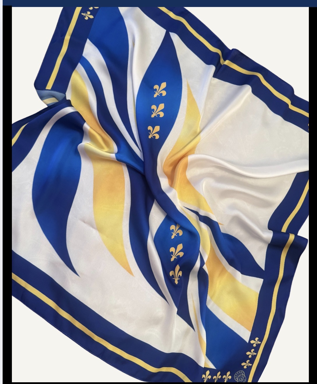 Heritage Scarf - Royal Lily