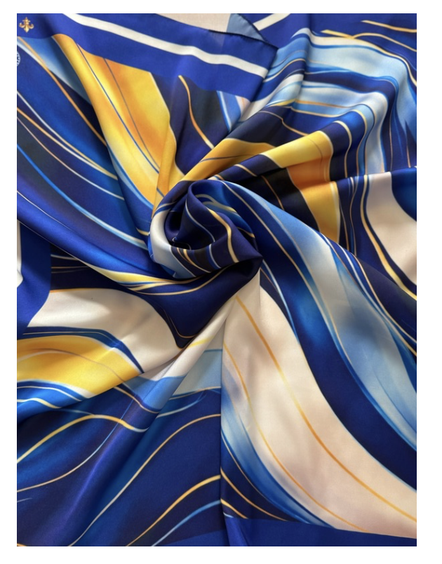Heritage Scarf - Bosnian Blues
