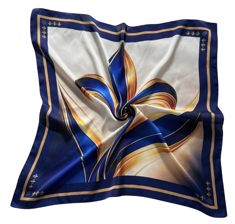Heritage Scarf - Royal Lily