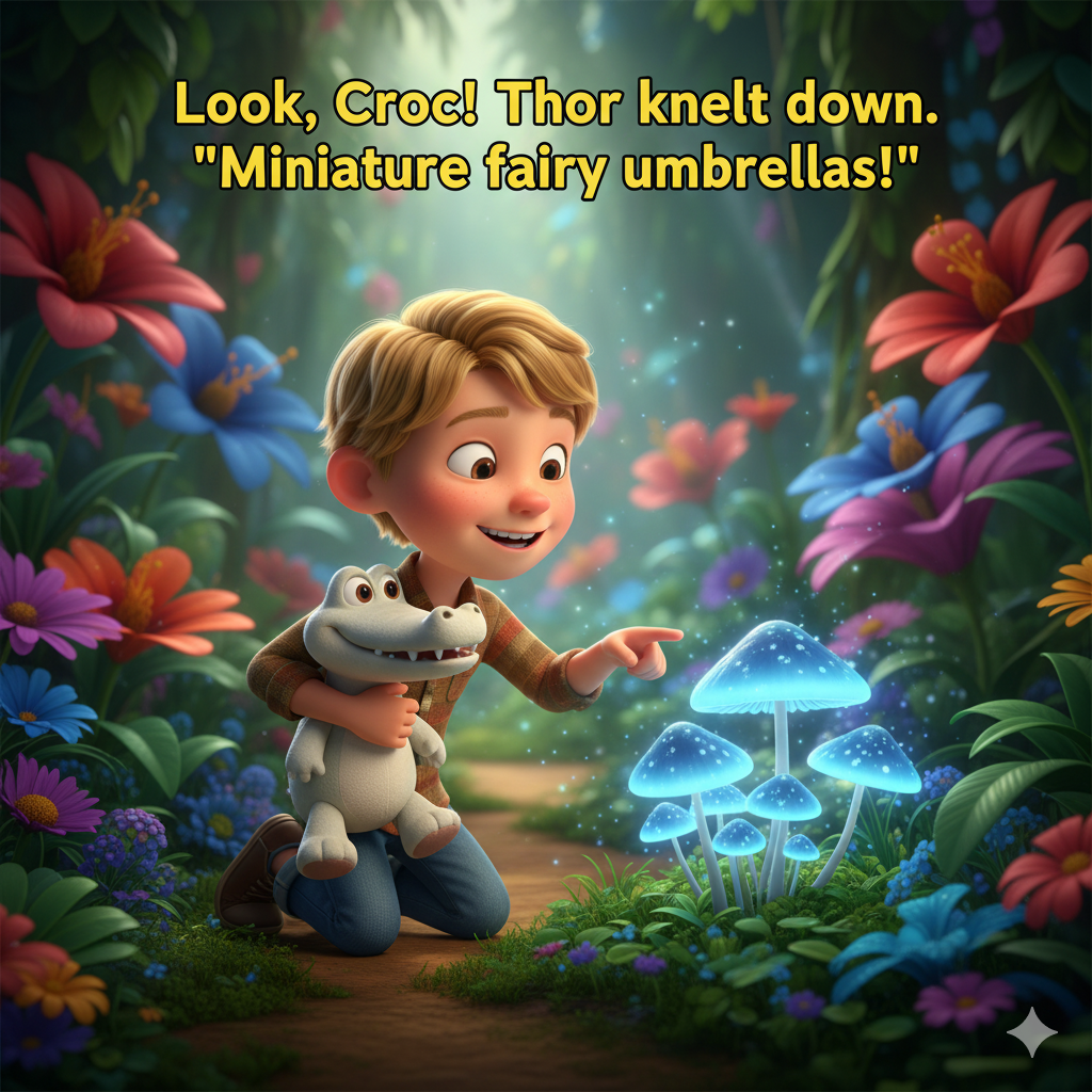 Thor and Croc Adventures Book