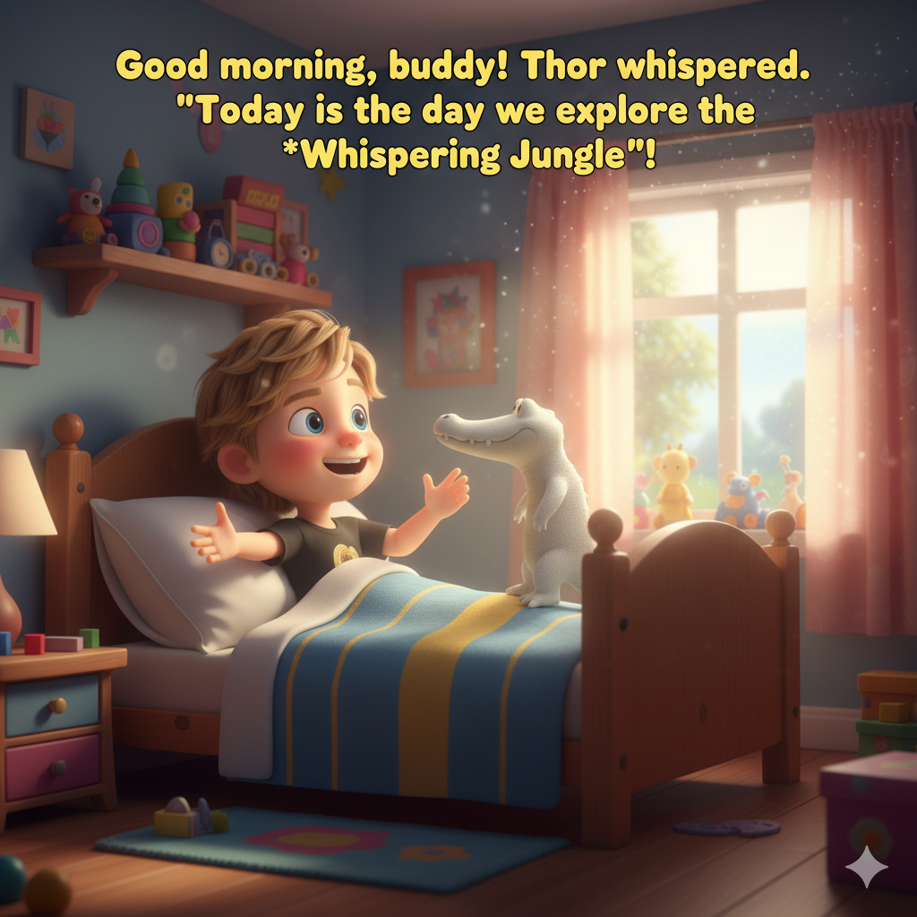 Thor and Croc Adventures Book